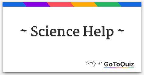 Image result for Science Help