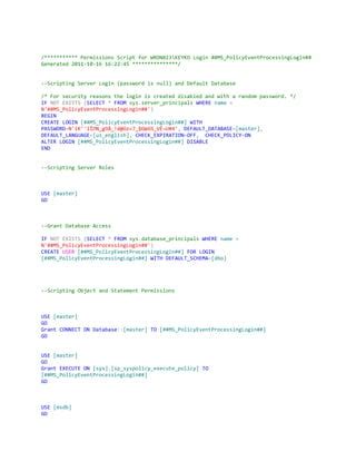 Authorization Commands in SQL Demo 的图像结果