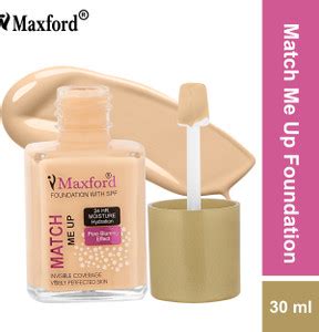 Maxford Cosmetics Products MATCH ME UP Foundation - Price in India, Buy ...