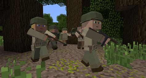 Image result for Minecraft WW2 Mod