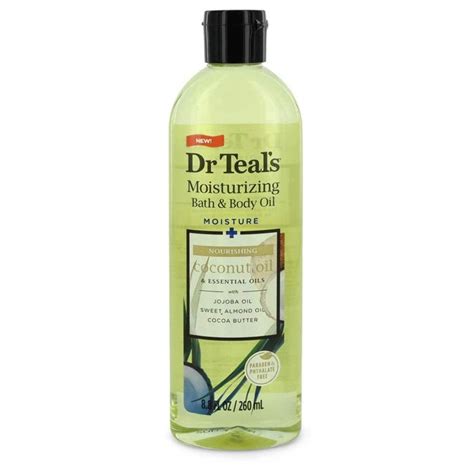 DR TEAL'S MOISTURE + NOURISHING COCONUT OIL 8.8 BATH & BODY OIL ...