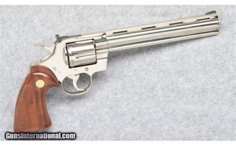 Image result for 8 Inch Nickel Plated Colt Python Reviews