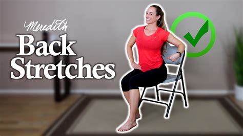 Total Back Stretching Exercises For Seniors And Beginners | All Seated | 11 Min - Senior Fitness ...