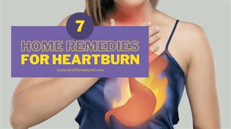 Discover 7 Home Remedies For Heartburn That Really Work!