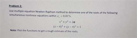 Image result for Newton-Raphson Method for Multiple Equation S