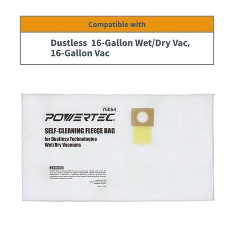 Buy 16 Gal. Filter Bags for Wet Dry Vacuum (6-Pack) Online at Lowest ...