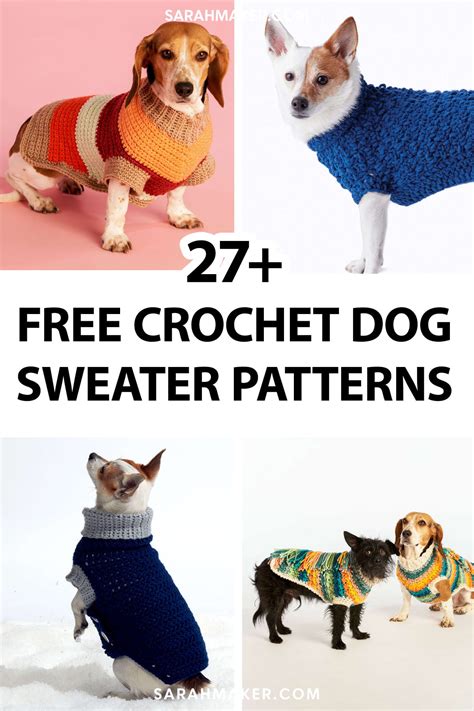 Image result for Dog Sweater Crochet Tutorial