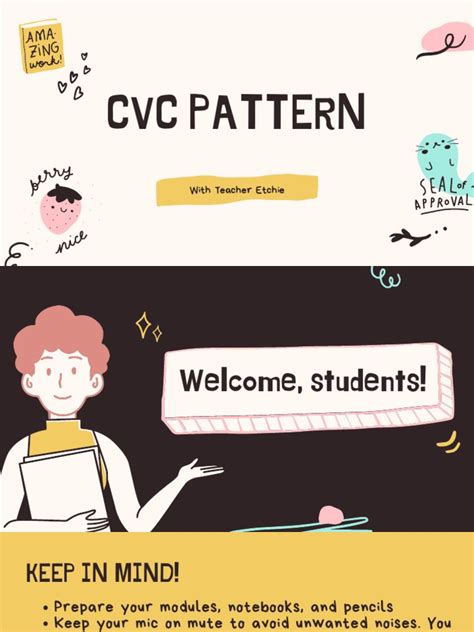 CVC Pattern Teaching 的图像结果