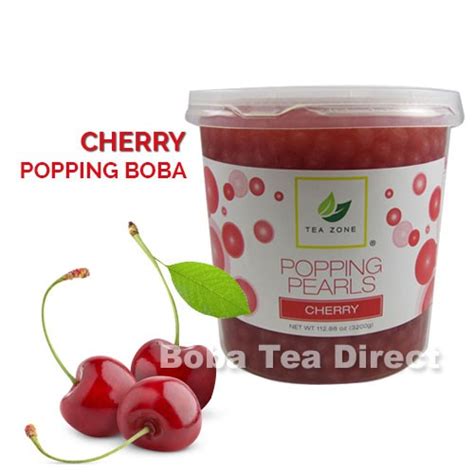 Cherry TeaZone Popping Pearls GOURMET-Series (7-lbs) – Boba Tea Direct