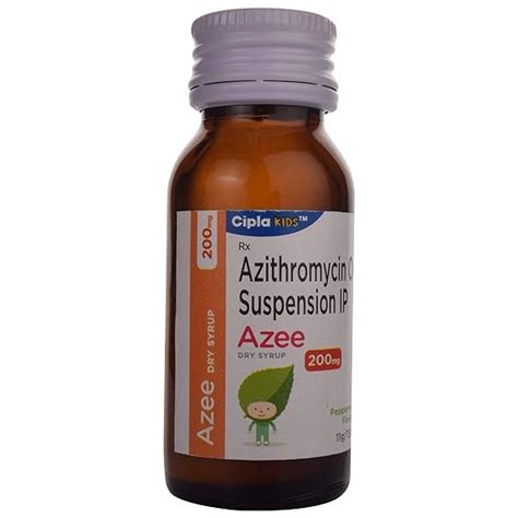 Azee - Bottle of 200 mg Dry Syrup : Amazon.in: Health & Personal Care