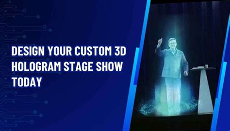 3D Hologram Stage Show – Transform Your Ideas into Reality!