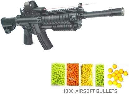 HALO NATION M4-1 Toy Gun with 2 in 1 Shooting Mode Crystal Bullets & Bb ...