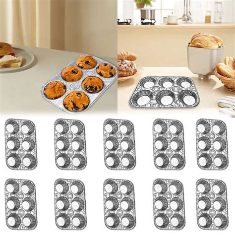 Dienrx Clearance Under $5 Premium 6-Cup Aluminum Cupcake Pan ...