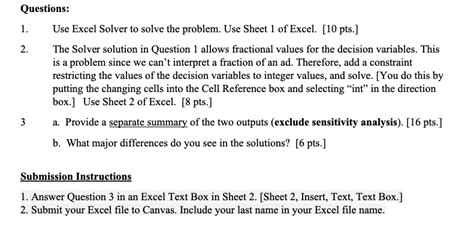 Image result for Assignment Problem Using Excel Solver
