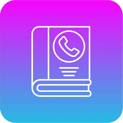 Phone book icon | Premium Vector