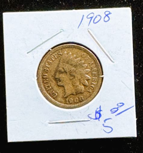 1908 INDIAN HEAD CENT COIN | Property Room
