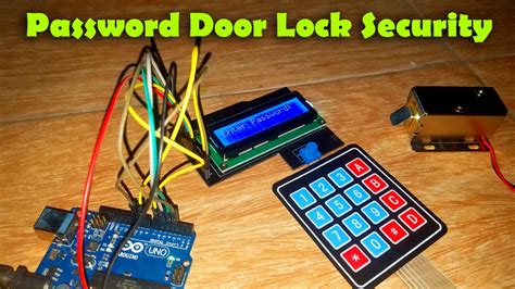 Image result for Password Based Security System Using Arduino