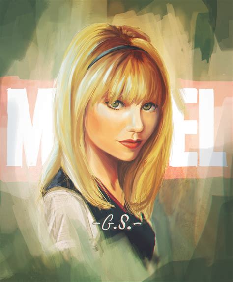 Spiderman And Gwen Stacy Fan Art