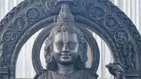 Pic: Ram Lalla’s face revealed ahead of temple opening on Monday ...