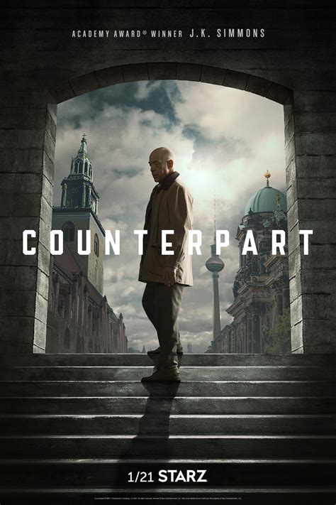 Counterpart Key Art, Series Overview Released by Starz