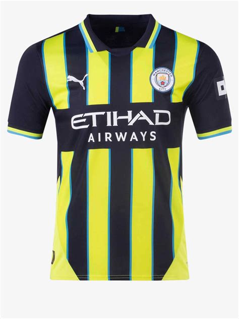 Manchester City Away Jersey 24-25 Season Player Version.