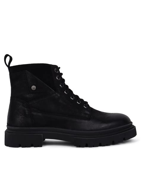 Ezok Black Stan Casual Boots Shoes – Ezok Shoes