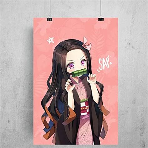 RedCloud 4.5x12 - Size Poster Collection (Nezuko Chan) : Amazon.in ...