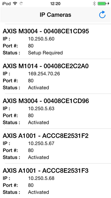 IP Utility For Axis Cameras for iPhone - App Download