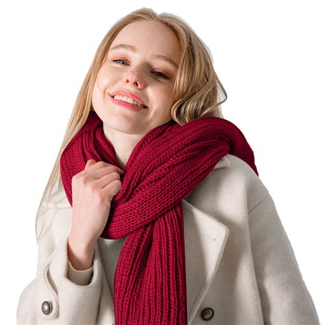 Customer reviews for Mifelio Scarf for Women Warm Winter Scarf Unisex ...