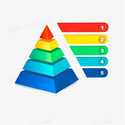 彩色金字塔元素素材下载-正版素材401054077-摄图网