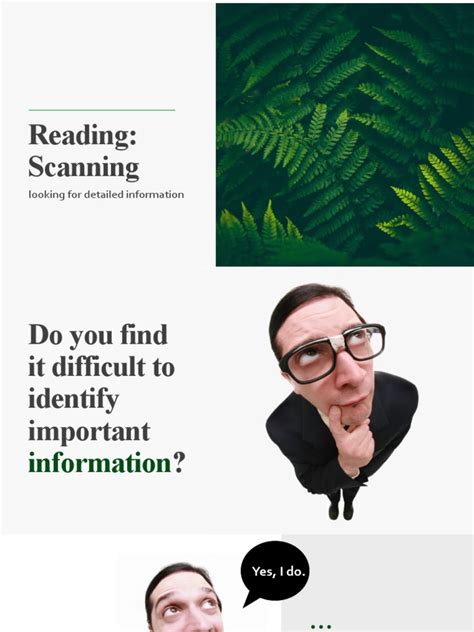 Image result for Scanning Reading Examples