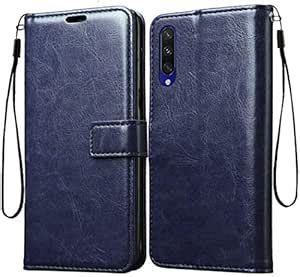 SLUGABED Vintage Leather Finish Flip Cover for Xiaomi Mi A3 | Inside ...