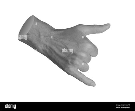 Thumb and pinky finger gesture, hand surf, surfer s sign. Shaka ...