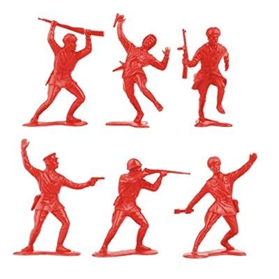 BMC Toys BMC Classic Marx Russian Plastic Army Men - Red 36pc India | Ubuy