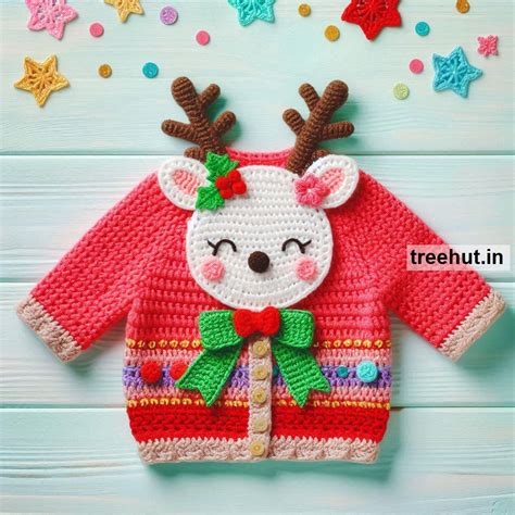 Christmas Crochet Cardigan Ideas for Gifts or Selling