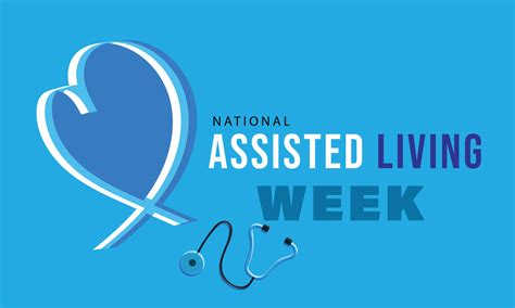 National assisted living week. background, banner, card, poster ...