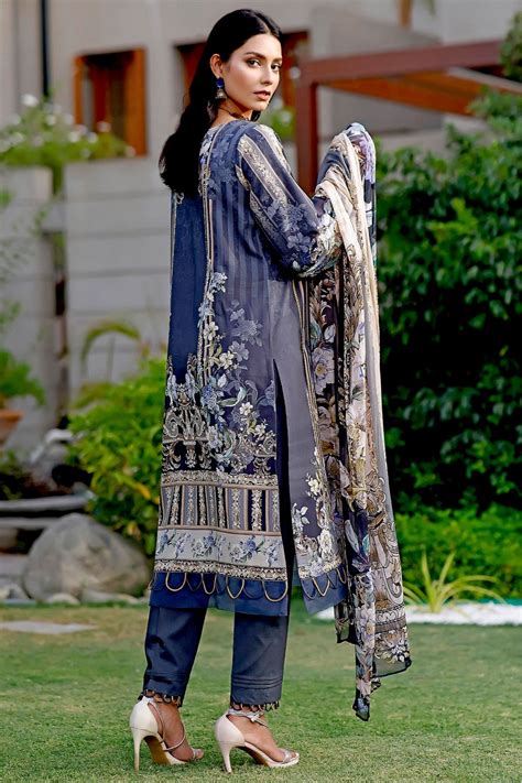 Jade by Firdous Urbane Embroidered Lawn Collection Vol-2 – 19807-A Gre ...