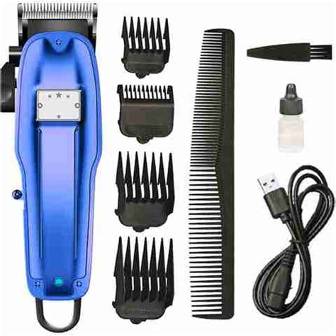 FDSFD Powerful Hair shaver Electric Cordless METAL BODY Cutter Hair ...