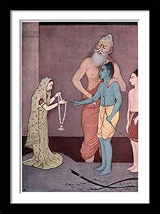 Tallenge -Indian Vintage Art from Ramayan - Sita Swayamvar - Small ...