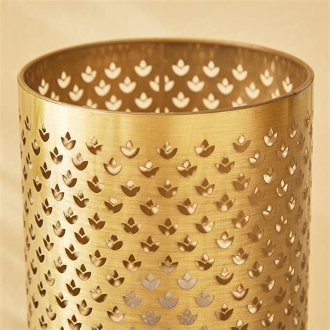 Buy Albama Eric Metal Diya Etched Touch Table Lamp from Home Centre at ...