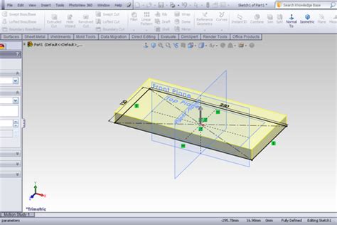 SolidWorks Using Hole Wizard 3D Sketch 的图像结果
