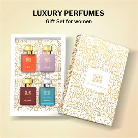 Shop English Origin Perfume Gift Set For Women 120ml – Royal British ...