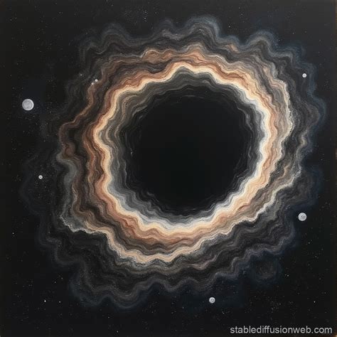 Black Hole Space Drawing | Stable Diffusion Online