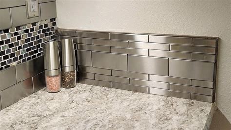 Stainless Backsplash Panels