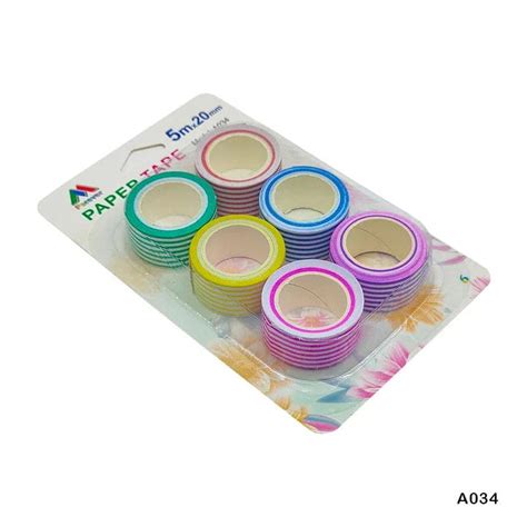 Paper Tape 20Mm (A034) (Contain 1 Unit) Code A034 – Inkarto