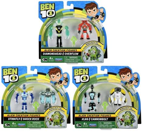 Ben 10 Alien Creation Lot 3 Sets - Shock Rock | Ubuy India