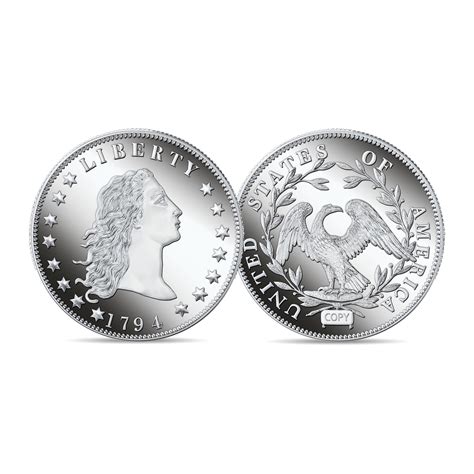 The 1794 Flowing Hair Silver Dollar Tribute Proof