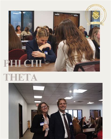 PHI CHI THETA | THANK YOU to all of our amazing possible new members who came out to our first ...