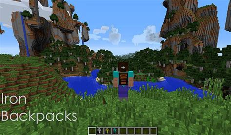 Iron Backpacks Mod 的图像结果