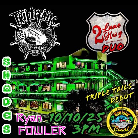 2 Lane HWY Duo @ Triple Tails , Tripletails Bar and Grill, Bay Saint ...